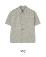 Etin Short Sleeve Check Shirt