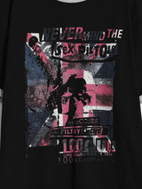 No.1295 ネバープリンティングリンガーハーフTシャツ (3color)