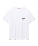 ミニバムラインロゴT White