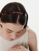 26SS★Essence Logo Stone Wide Hairband