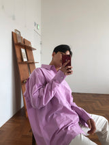 ルーズフィットソフトウォッシングシャツ (6color)