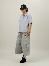 NE Sweat Cargo Bermuda Pants