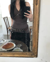 Pocket capri pants