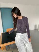 HALTER LONG SLEEVE (3C)
