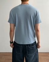 Core Cropped Waffle Short Sleeve T