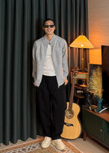 [virstyle original] INKKI two tuck Balloon Tapered Denim Pants 4COLOR