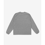 クラシック ロングスリーブ T シャツ - ヘザー グレー