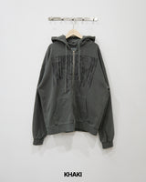 Tones Pigment Hood Zip-up