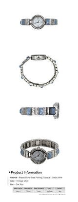 Ocean Glint Sky Stone Watch