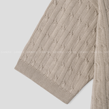 Slaig Skirt Summer Cooling Henry Neck Short Sleeve Knit