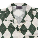 ARGYLE FUNK HALF SHIRTS GREEN