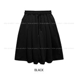 [U-BASIC] Bana Double Pintuck Bermuda Training Pants