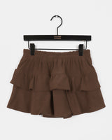Remen frill mini skirt