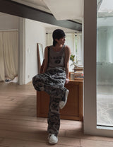 Damage Camo Carpenter Double Knee Pants
