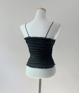 Bonir シャーリングレーストップ (Black)