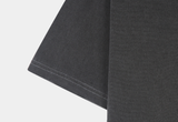 Look Taper Heavy Pigment Semi Cropped Plain Short Sleeve