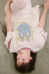 デビルキャットTシャツ アイボリー