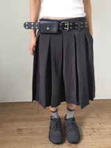 Studded Wallet Belt