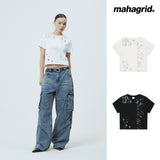 トゥルースアイレットTシャツ_ホワイト
