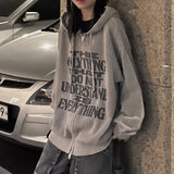 net typo knit zip-up