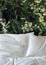 green bloom tassel blanket