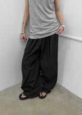 [MADE] Ronisel Nylon Tuck Banding Pants