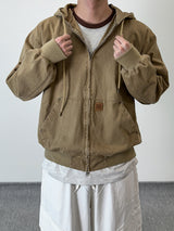 Cb Patch Work Hooded Jumper