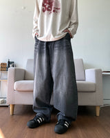 Tiger Balloon Denim Pants