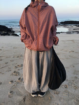 Tissue Pintuck Sweat Pants