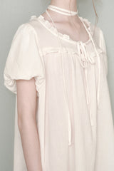 Cotton Cloud Dress [Ivory]