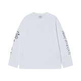 25SS ドロップスターベアロングスリーブTシャツ ホワイト