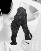 BIKER SNAP TRACK PANTS_BLACK