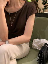Aday Cap Sleeve Sleeve Knit Sleeveless Top / 5 Colors