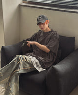トリプル ダメージ レイヤード ショートスリーブ Tシャツ