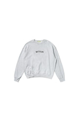 WTSM ロゴ スウェットシャツ、メランジ