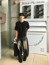 ラミーブラッシュバルーンデニムパンツ5C