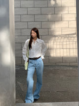 a modern white clean shirt