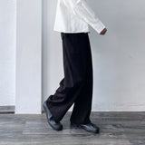 Midnight Navy Extra-Wide Trousers