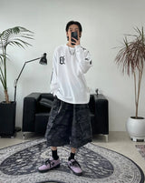 Pael Camo Cargo Bermuda Pants