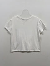 Love Lace Crop Short Sleeve T-shirt