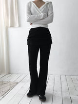 Mute skirt pants