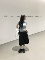 [Short Sleeve.ver] ピーチシースルーレイヤード半袖 (11c)