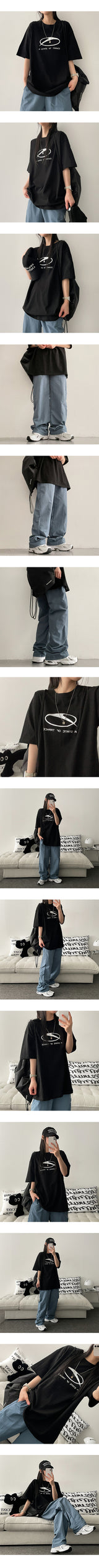 State Overfit Short Sleeve Tee