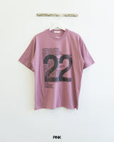 Mitsu Printed Short Sleeve Tee