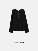 YM Russell Henley Neck T-shirt (3 colors)