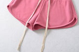Rina Contrast String Shorts