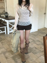 Bay Side Two Buckle Roll-up Short Pants