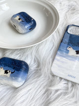 [コバルトキティ Airpods/Buds ケース]