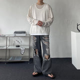 OA バケーションシースルーTシャツ (4 colors)
