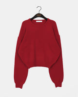 Posol Basic Short Round Knitwear